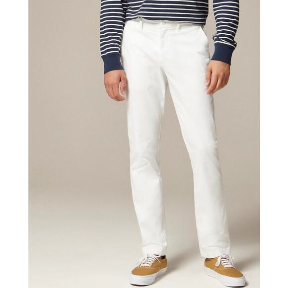 J Crew 770 Straight Stretch Chino Casual Workwear Pants US Mens 30X32 New - Picture 1 of 9